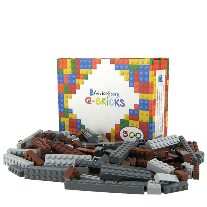 Lego compatibile Q-BRICK - Misto SPE - 300 pz