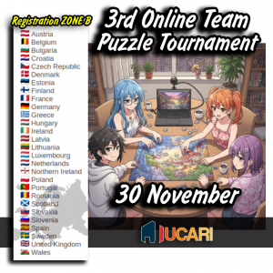3rd Online Team Puzzle Tournament - ZONE B