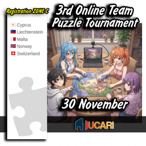 3rd Online Team Puzzle Tournament - ZONE B