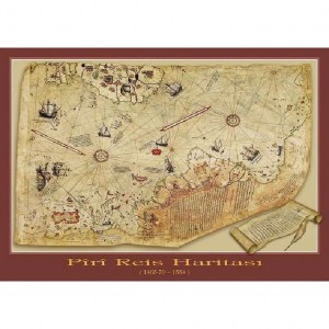 Puzzle Zafer Kizilkaya: The Piri Reis Map - 1000 pz - Art Puzzle 4308