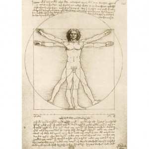 Leonardo Da Vinci - The Vitruvian Man - 1000 pz - Bluebird 60009