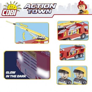 Mega Fire Truck - Cobi - Costruzioni lego compatibili