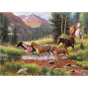 Puzzle: Tuono di montagna - 1000 pz - Cobble Hill 80136