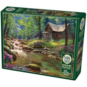 Puzzle: Capanna da pesca - 1000 pz - Cobble Hill 80313 - box