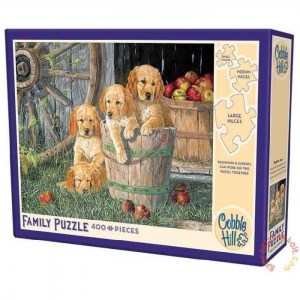 Puzzle: Puppy Pail - 350 pz - Cobble Hill 54638 - box