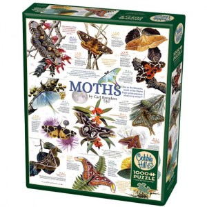Puzzle: Moth Collection - 1000 pz - Cobble Hill 80016 - Box