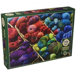 Puzzle: Plenty of Yarn - 1000 pz - Cobble Hill 80060 - Box