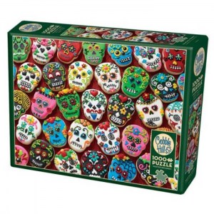 Puzzle: Biscotti Teschio Di Zucchero - 1000 pz - Cobble Hill 80144 - Box