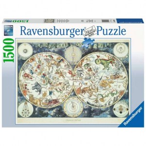 Puzzle: Mappa del mondo di animal - 1500 pz - Ravensburger 16003 - Box