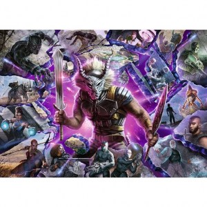 Puzzle Villainous Marvel: Killmonger - 1000 pz - Ravensburger 16906