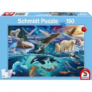 Puzzle Arctic animals - 150 pz - Schmidt 56484 - box
