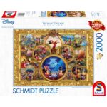 Puzzle Thomas Kinkade: Mickey & Minnie Disney Dreams Collection – 2000 pcs – Schmidt 57371 – immagine 1
