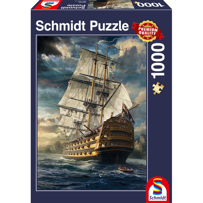 Sarel Theron Jigsaw Puzzle: Full Sail – 1000 pieces – Schmidt 58153 – immagine 1