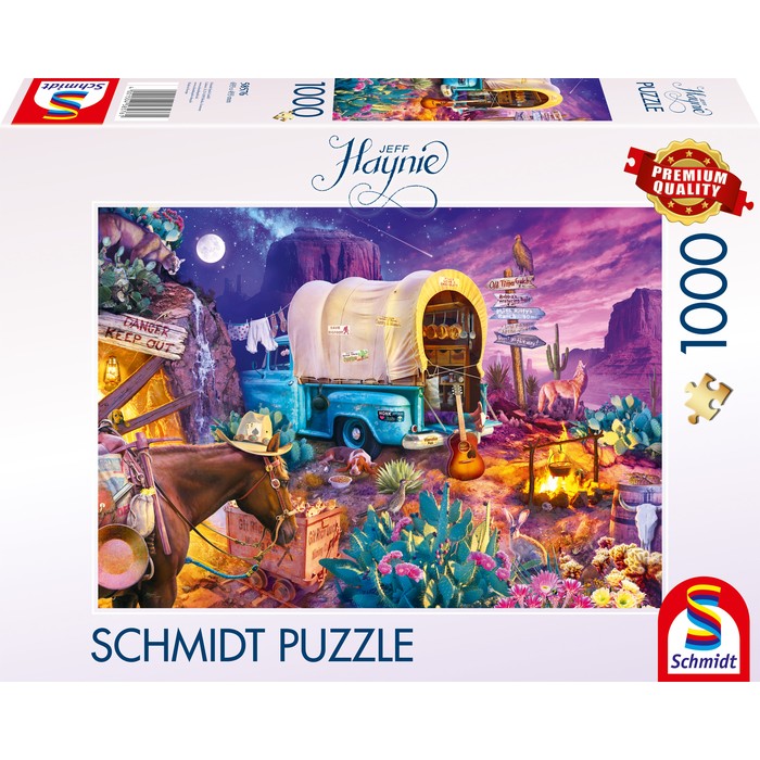 A charming Wild West campout – 1000 pieces – Schmidt 58576 – immagine 1