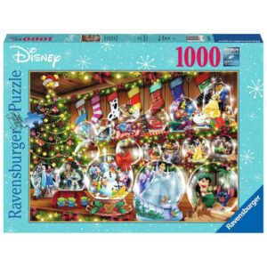 Disney Snow Globe Paradise – 1000 pcs – Ravensburger 16772 – immagine 1