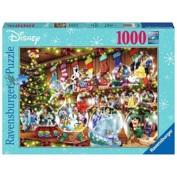 Disney Snow Globe Paradise – 1000 pcs – Ravensburger 16772 – immagine 1