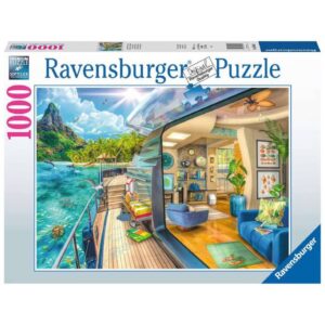 Puzzle – Tropical Island Charter – 1000 pcs – Ravensburger 16948 – immagine 1