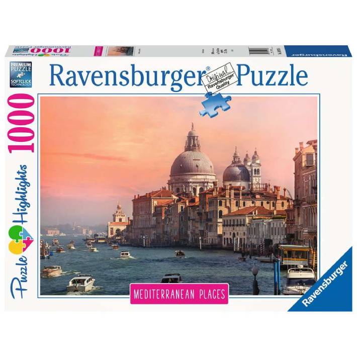 Puzzle Mediterranean Italy – 1000 pz – Ravensburger 14976 - immagine 1