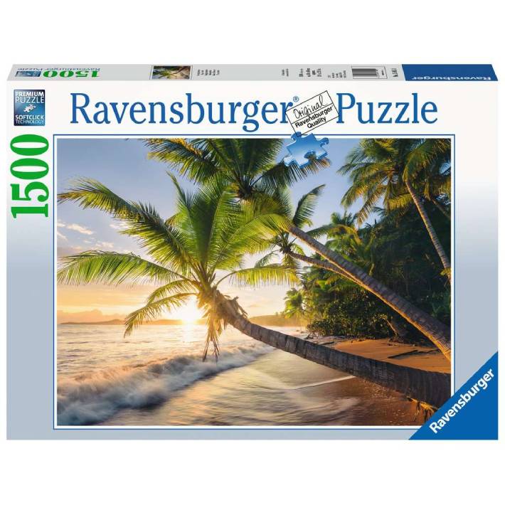 Puzzle Stefan Hefele: Strandgeheimnis – 1500 pz – Ravensburger 15015 - immagine 1
