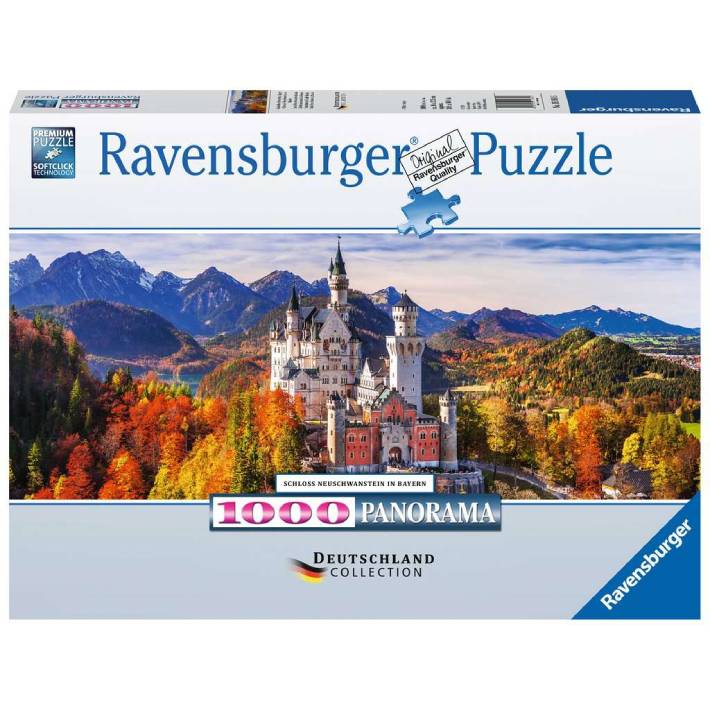 Puzzle Castello Baviera – 1000 pz – Ravensburger 15161 - immagine 1