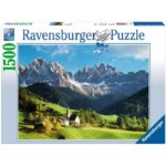 Puzzle: Dolomiti – 1500 pz – Ravensburger 16269 - immagine 1