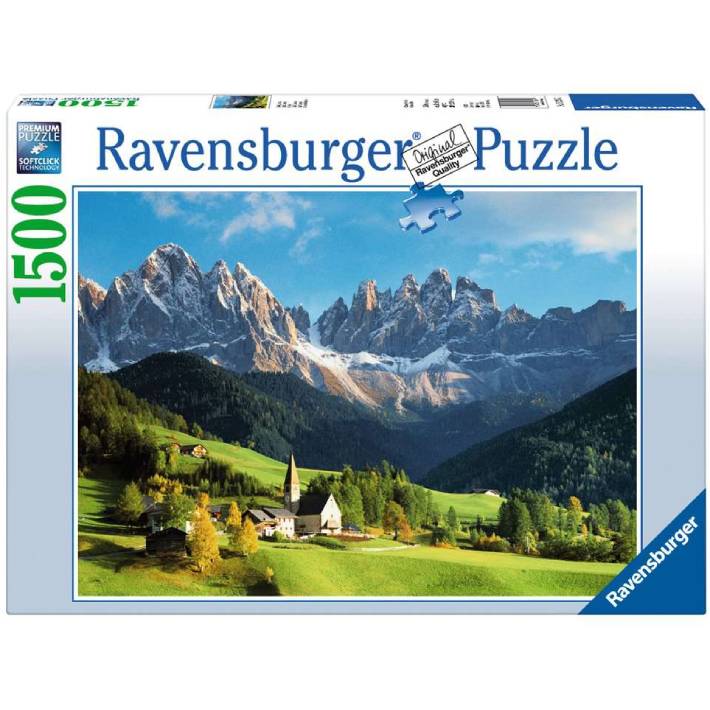 Puzzle: Dolomiti – 1500 pz – Ravensburger 16269 - immagine 1