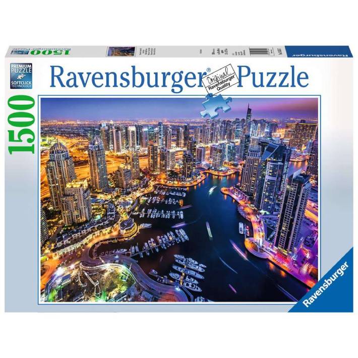 Puzzle: Dubai Marina – 1500 pz – Ravensburger 16355 - immagine 1