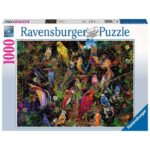 Puzzle Martin Sati: Uccelli d’arte – 1000 pz – Ravensburger 16832 - immagine 1