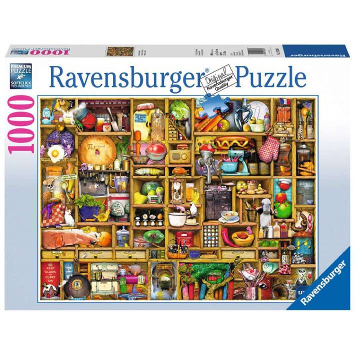 Puzzle Colin Thompson: Credenza – 1000 pz – Ravensburger 19298 - immagine 1