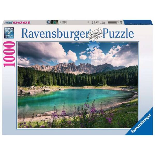 Puzzle Stefan Hefele: Gioiello delle Dolmiti – 1000 pz – Ravensburger 19832 - immagine 1