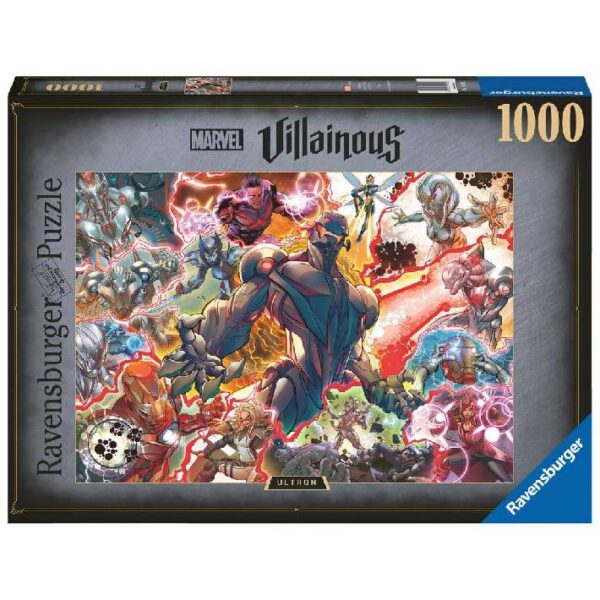 Puzzle Villainous Marvel: Ultron – 1000 pz – Ravensburger 16902 - immagine 1