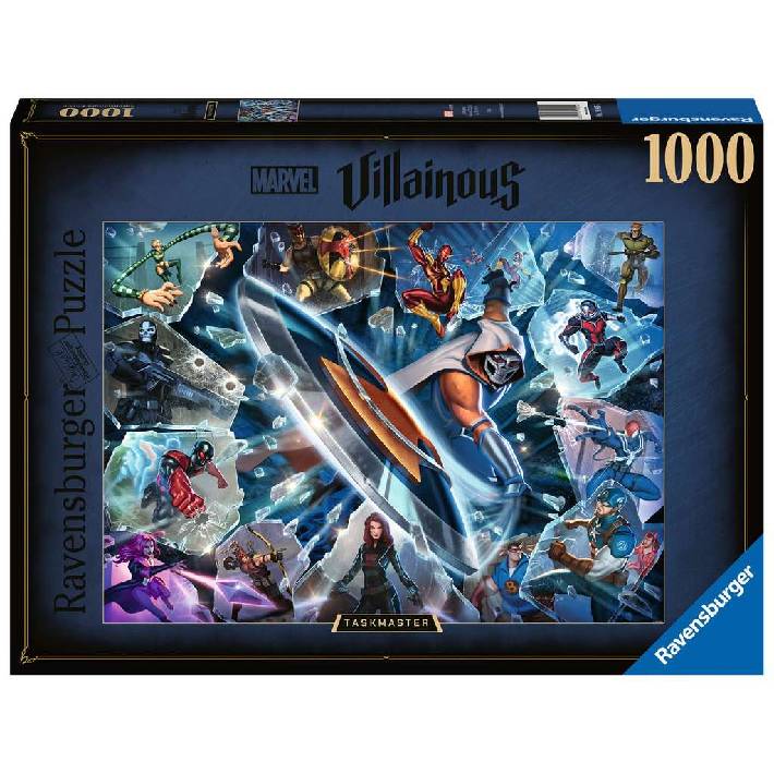 Puzzle Villainous Marvel: Taskmaster – 1000 pz – Ravensburger 16905 - immagine 1