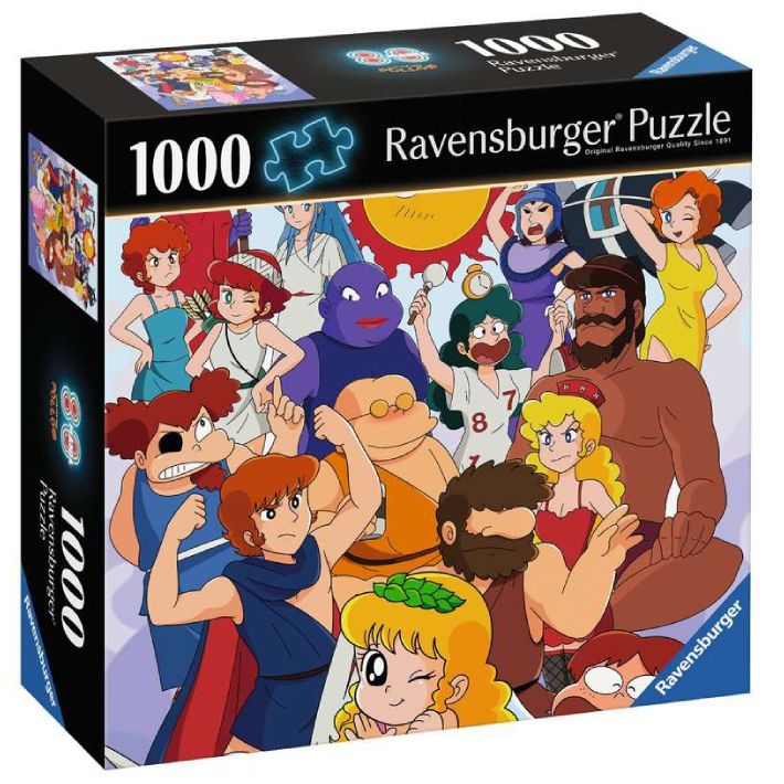 Puzzle 80 Mania – Pollon – 1000 pz – Ravensburger 12001649 - immagine 1