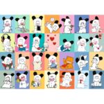 Puzzle 80 Mania – Hello Spank – 1000 pz – Ravensburger 12001655 - immagine 2