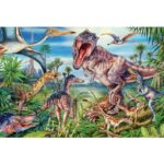 Puzzle Amongst the Dinosaurs – 60 pz – Schmidt 56193 - immagine 2