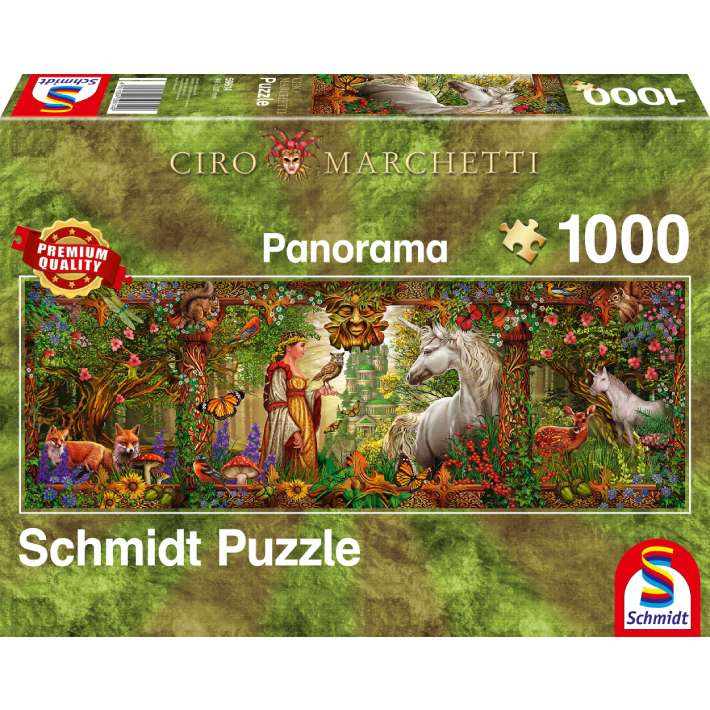Puzzle Ciro Marchetti: Magic forest – 1000 pz – Schmidt 59614 - immagine 1