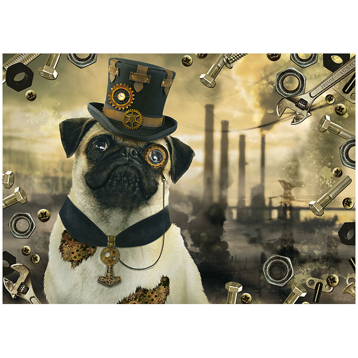 Puzzle Idee & Design: Steampunk Cane – 1000 pz – Schmidt 59645 - immagine 2