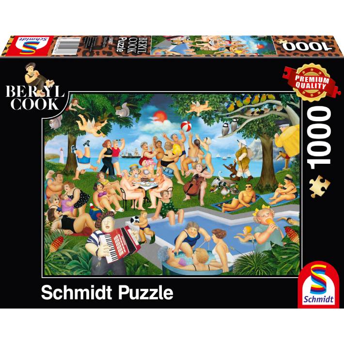 Puzzle Beryl Cook: Good times – 1000 pz – Schmidt 59687 - immagine 1