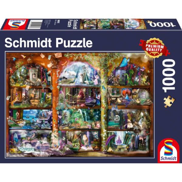 Puzzle Alixandra Mullins: Magia da favola – 1000 pz – Schmidt 58965 - immagine 1