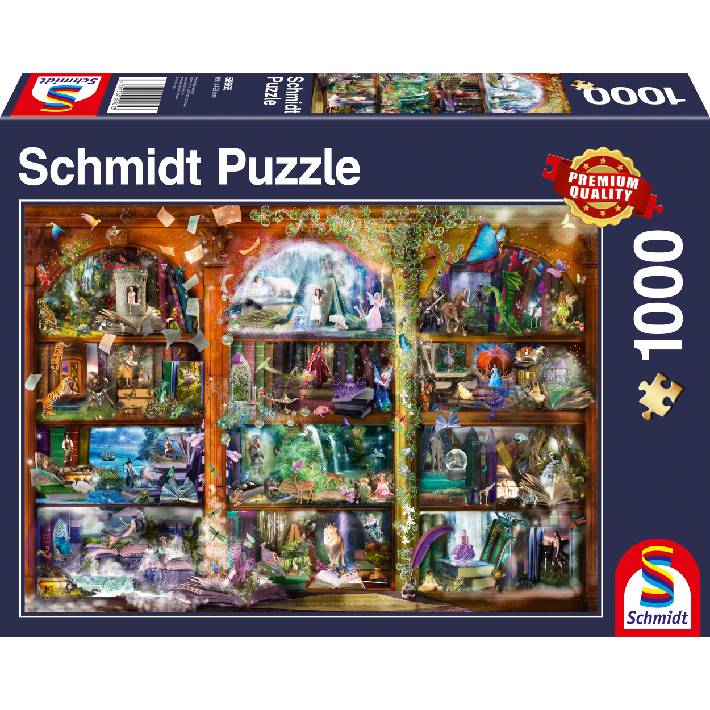 Puzzle Alixandra Mullins: Magia da favola – 1000 pz – Schmidt 58965 - immagine 1