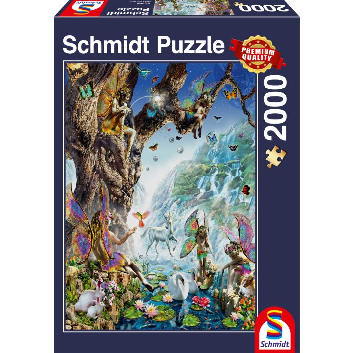 Puzzle Adrian Chesterman – La valle delle ninfe – 2000 pz – Schmidt 57386 - immagine 1