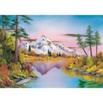 Puzzle Bob Ross – Riflessi – 1000 pz – Schmidt 57535 - immagine 2