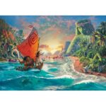 Puzzle Thomas Kinkade Disney Moana – Vaiana – 1000 pz – Schmidt 58030 - immagine 2