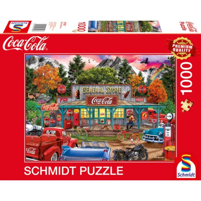 Puzzle Coca-Cola – Store – 1000 pz – Schmidt 57597 - immagine 1