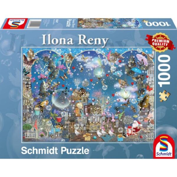 Puzzle Blue sky of Christmas – 1000 pz – Schmidt 59947 - immagine 1