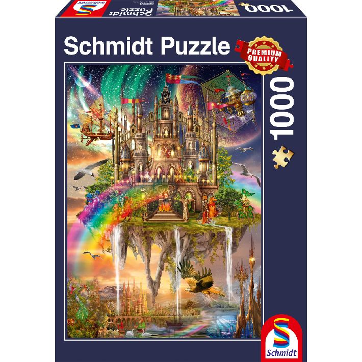 Puzzle City in the sky – 1000 pz – Schmidt 58979 - immagine 1