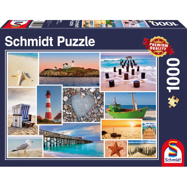 Puzzle By the Sea – 1000 pz – Schmidt 58221 - immagine 1