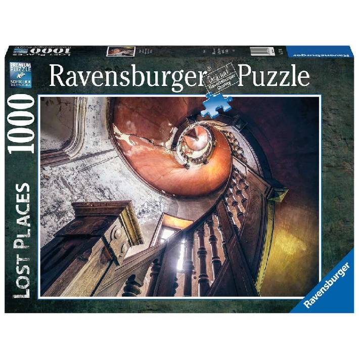 Scala a Chiocciola – Lost Places – 1000 pz – Ravensburger 17103 - immagine 1