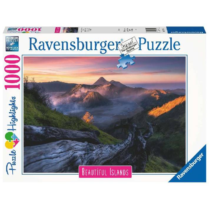 Monte Bromo, Indonesia – 1000 pz – Ravensburger 16911 - immagine 1
