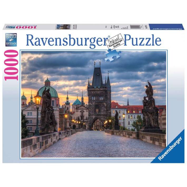 Ponte Carlo, Praga – 1000 pz – Ravensburger 19738 - immagine 1